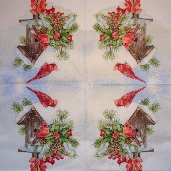 057 Vogelhäuschen - 3-ply - Künstler - CS